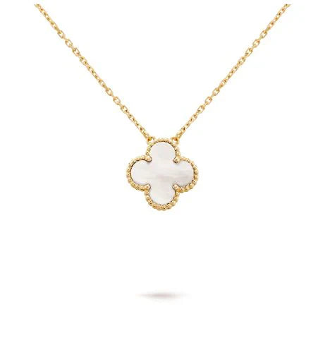 CLOVER NECKLACE | BLACK