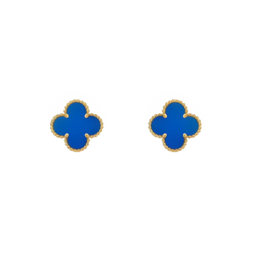 CELESTIAL BLOOM EARRINGS | BLACK