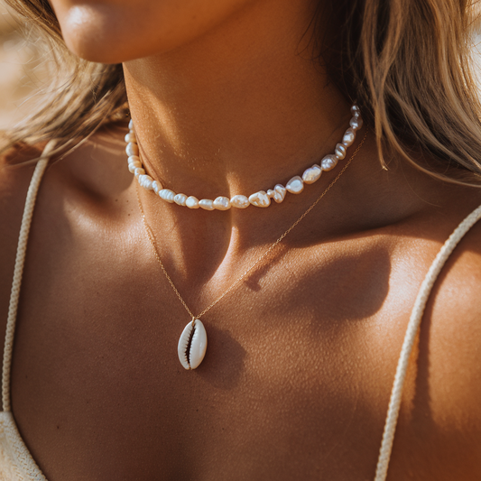 Ocean Cowrie Necklace