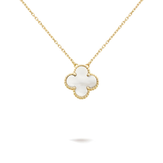 CLOVER NECKLACE | WHITE