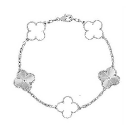 CLOVER BRACELET DELUXE | SILVER