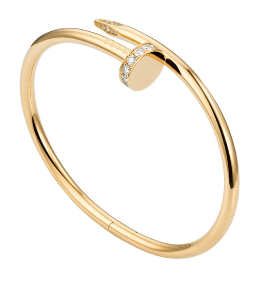 ELEGANCE NAIL DELUXE BRACELET | GOLD 18K